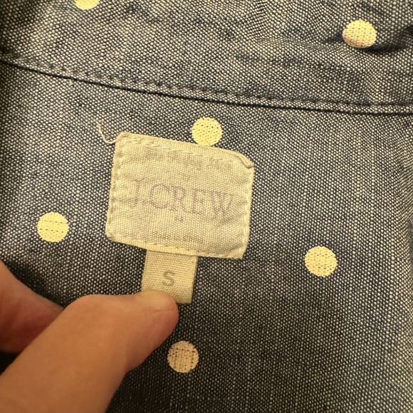J. Crew Denim Shirt SZ SM - Picture 5 of 5